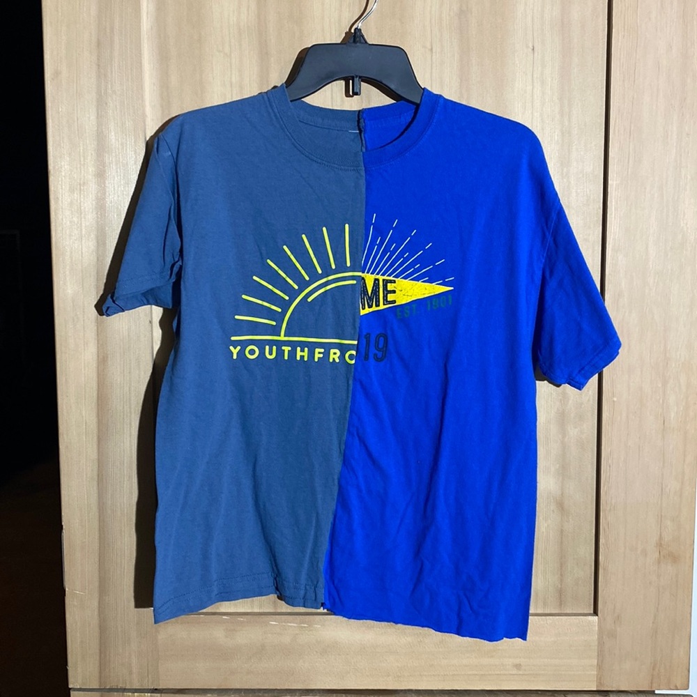 Custom half & half shirt